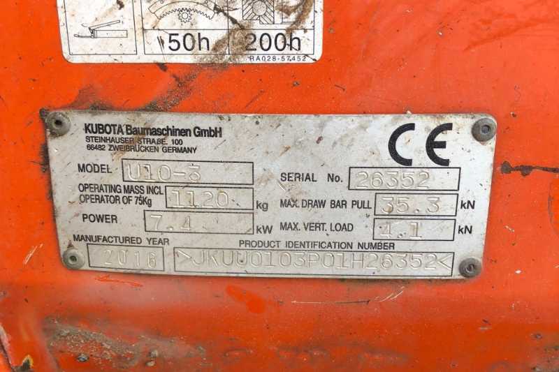 OmecoHub - Immagine KUBOTA U10-3